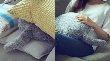 想養喵喵的看過來！超療癒喵屁屁抱枕 被摸摸還會開心的「搖尾巴」