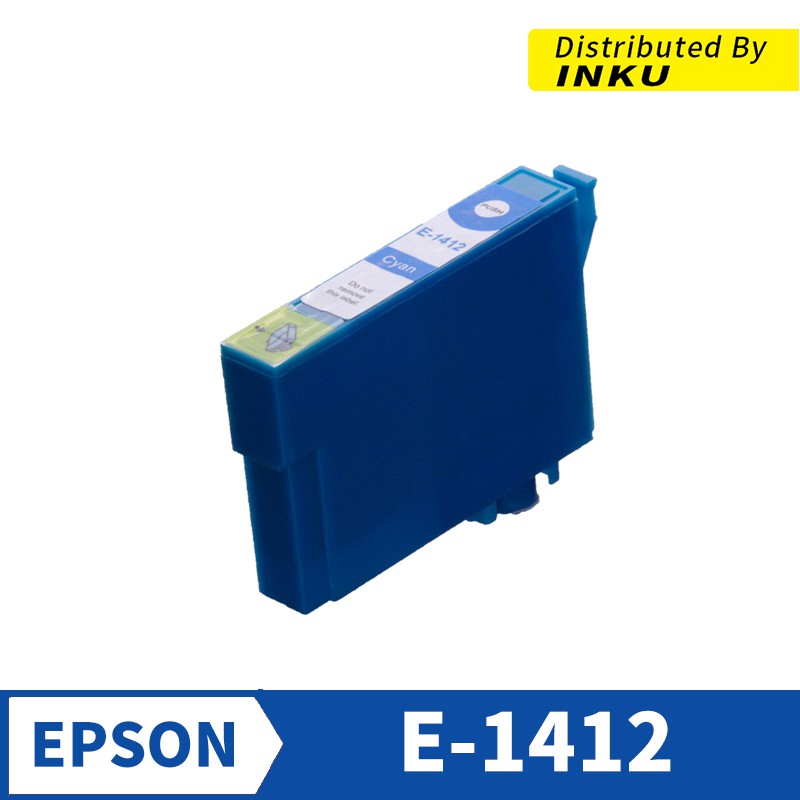 產品名稱：EPSON 相容墨水匣 藍色墨匣型号：T1412包裝方式：真空包裝墨水容量：15±0.2ml適用機型：ME 32/33 320/330/340ME Office 560W/620F/82WD