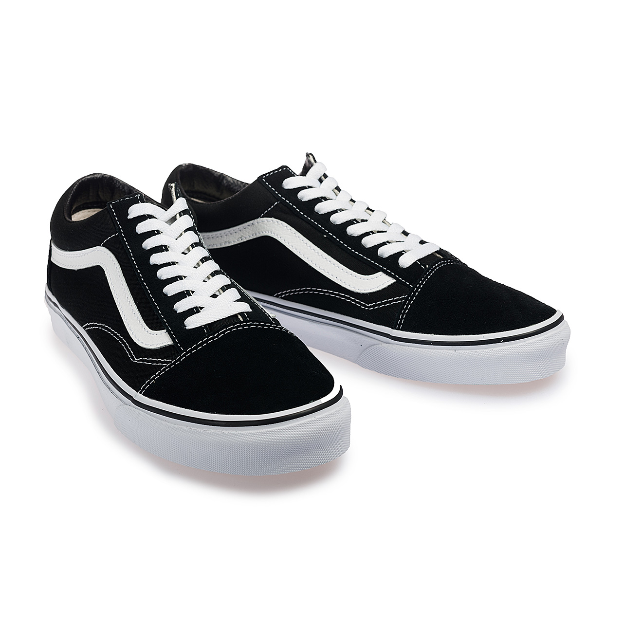 VANS - VN000D3HY28 OLD SKOOL 黑白基本款 帆布鞋 板鞋