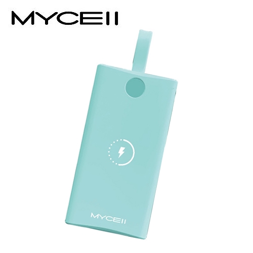 品名 / 規格：【MYCEll】AIR 10W 無線快充行動電源(綠)支援APPLE iPhone 7.5W無線快充; 支援三星、SONY…Andrio 10W無線閃充台灣組裝、測試、製造，BSMI合