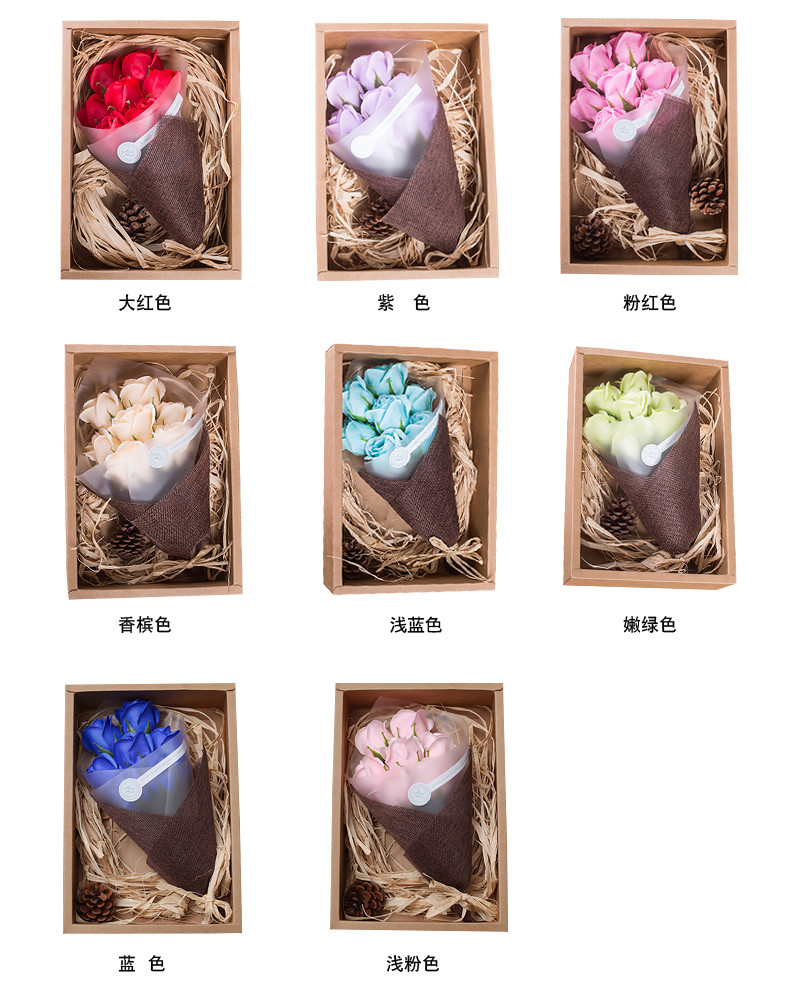 母親節創意生日禮物女生香皂花送女友閨蜜特別走心的韓國diy畢業