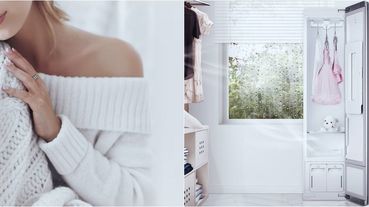 新冠肺炎防疫又一招！髒衣服扔進「智慧電子衣櫥」20分鐘洗淨、烘乾、燙平平！