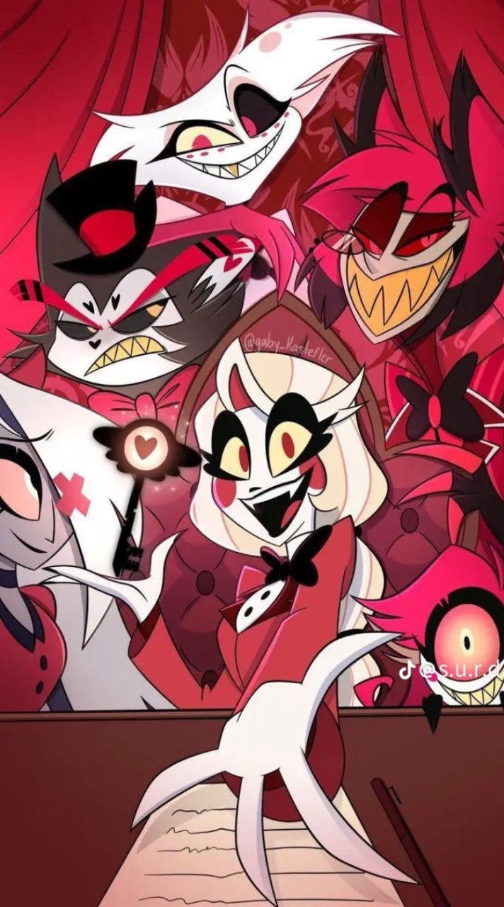 Hazbin hotel oc群！