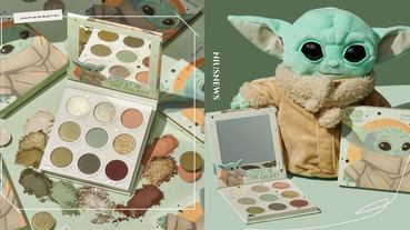 星戰迷買起來！ColourPop聯名Baby Yoda推出九色眼彩盤，包裝有點萌