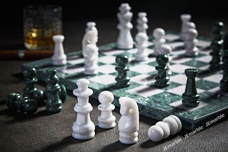 天然大理石西洋棋/桌遊/益智遊戲/裝飾/拍照/攝影/居家用品/MIT台灣製