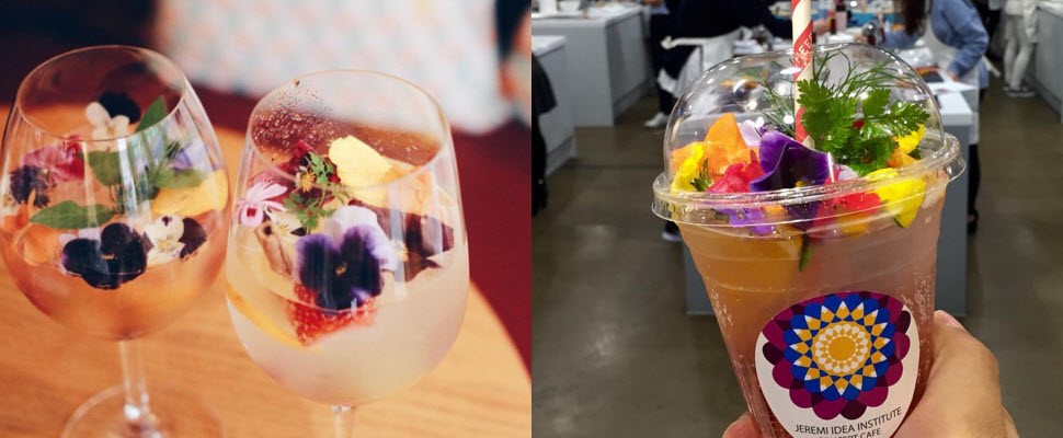 無論什麼天氣，有一杯滿滿的鮮花就能感受春天氣息～