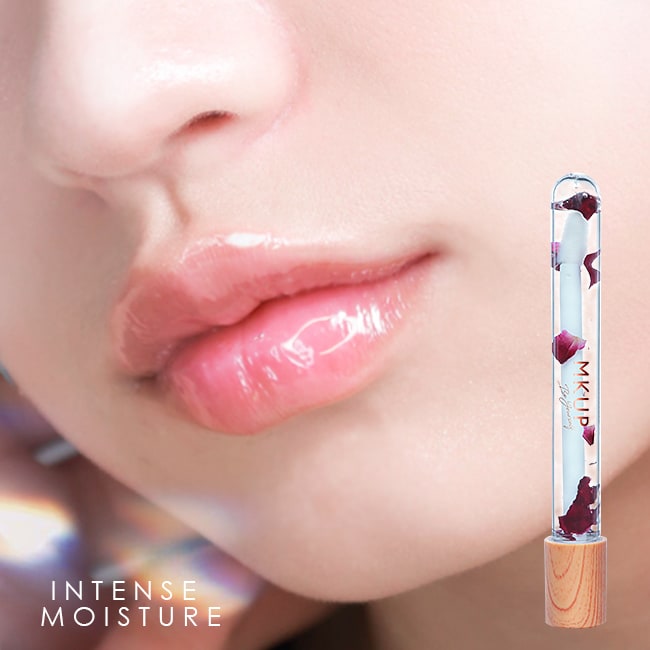 MKUP 美咖 植萃精華護唇油-01保濕修護(玫瑰花)