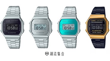 Casio 與G-Shock分別推出金屬手錶系列。