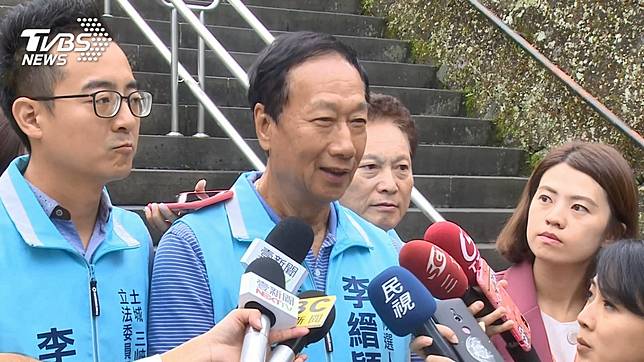 鴻海創辦人郭台銘。圖／TVBS