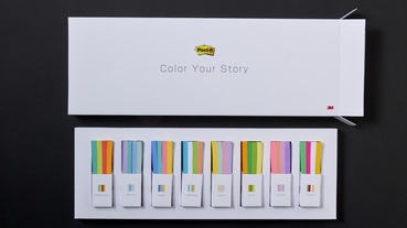 Post-it 40週年紀念「Color Your Story」一次擁有全色便條紙