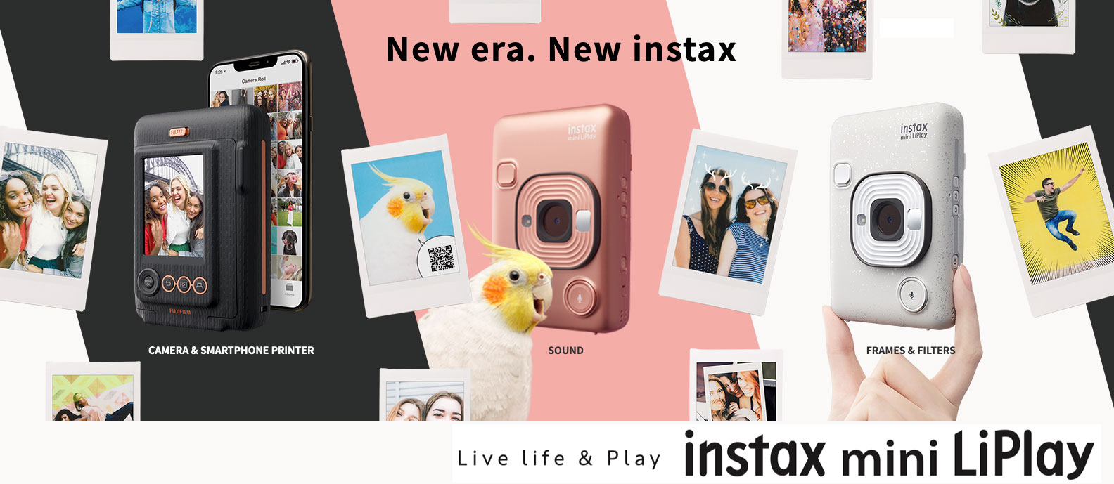 日本瘋搶！FUJI最新拍立得相機「instax mini LiPlay」簡直神器！隨拍隨