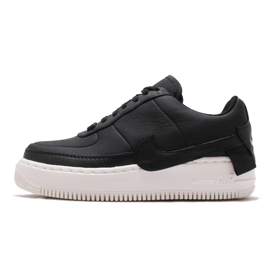 Nike Air Force 1 Jester 黑 米白 皮革 厚底 女鞋 休閒鞋 AV3515-001 【ACS】