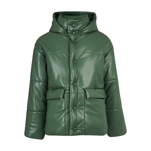 With its padded design and enveloping hood, the Hide padded jacket offers unrivaled comfort combined