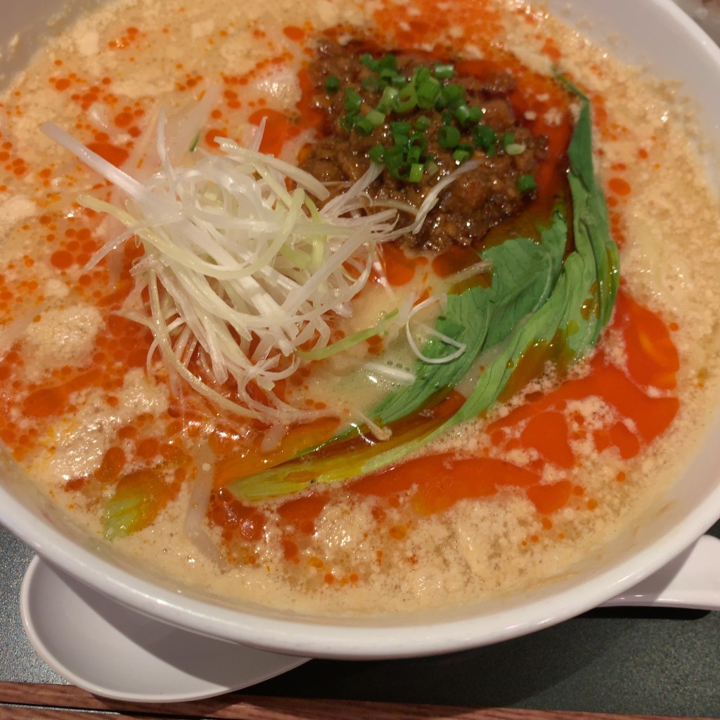 ユーザーが投稿した担々麺の写真 - 実際訪問したユーザーが直接撮影して投稿した花田町ファミリーレストランデニーズ 豊橋花田店の写真
