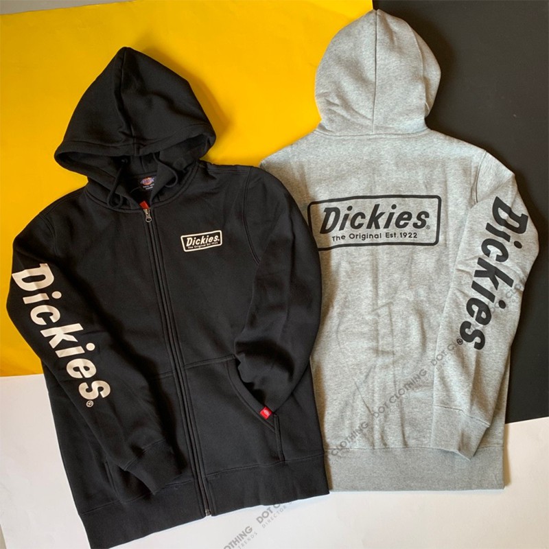 #Dickies #Hooded #jacket #黑 #淺灰 #手臂字 #簍空方框Logo #連帽外套 #鋪棉 #咬標 #YKK #韓國公司貨【商品型號】黑 / 灰色【尺寸】S~XL 下標前請詢問M