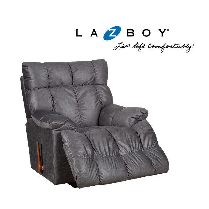 La-Z-Boy 搖椅式休閒椅 10T715 布質款 炭灰色