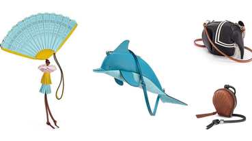 Loewe根本是怪包製造機！大象包、兔子包到章魚包還不夠看，最新推出的「折扇包」真的太可愛！