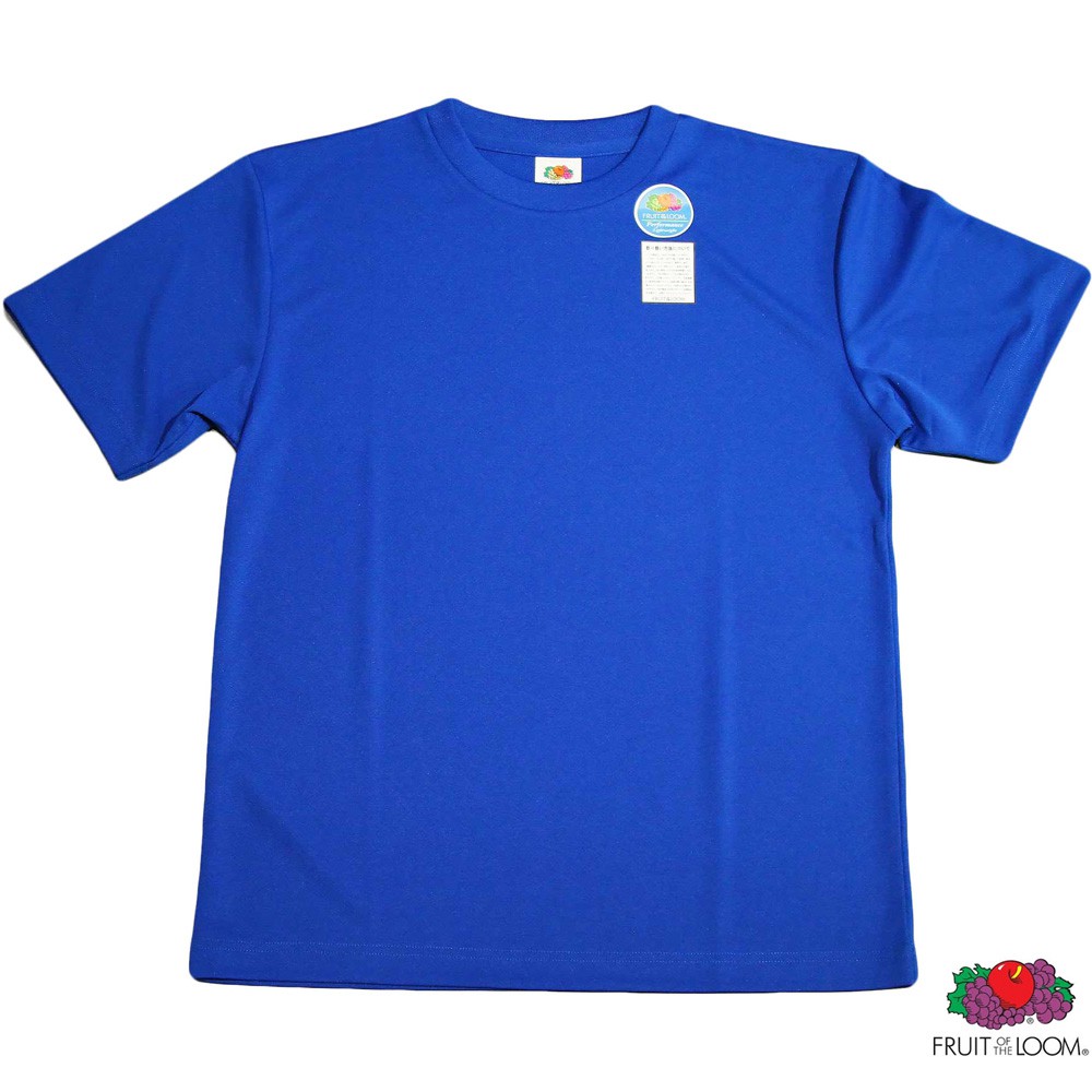 FRUIT OF THE LOOM 水果牌 DY9000 吸濕排汗 4.1OZ 素T 短T (CB 鑽藍) 化學原宿