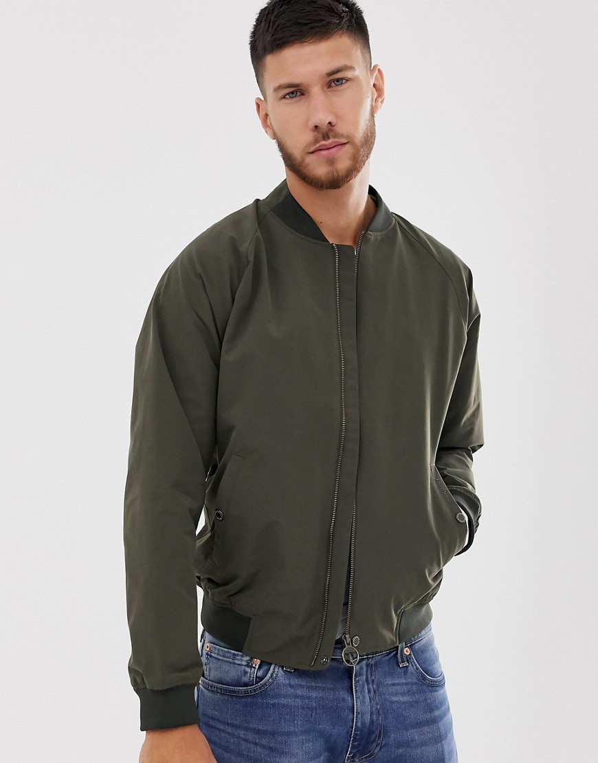 Bomber jacket by Barbour It's everything you've been scrolling for Baseball collar Zip fastening Sid