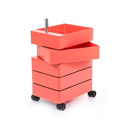 | 2019 年度新色 |試想一個完美的抽屜櫃應該具備甚麼條件：是超級滑順的輪子，方便穿梭在窄小的辦公桌間？還是各式精密規劃，大大小小的多重收納空間？或者像變形金剛般，從方的變圓的，再從圓的變三角，長