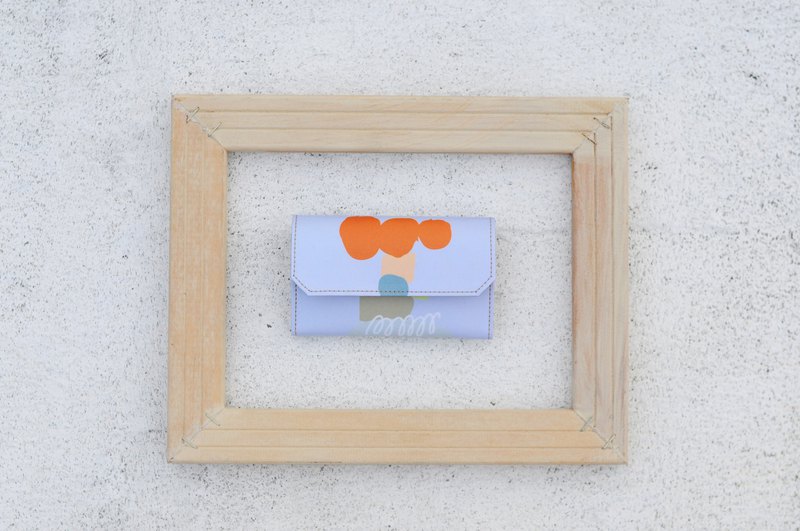 1983ER手製 , 一手可掌握的小紙包 , 放置口袋隨身攜帶 ,方便輕巧卡片零錢包, 重量不到40克。