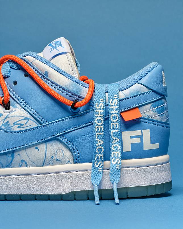 Off-White Dunk Low 'Ice' Custom – KICKSBYN8