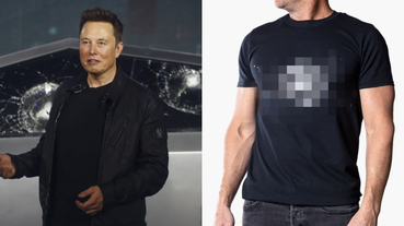 最強行銷手法！特斯拉推出 Cybertruck「爆裂玻璃」短 Tee，自嘲無極限引發廣大網友盛讚！