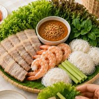 🥬🥒เมี่ยงหมูสามชั้น+กุ้ง🐷🦐