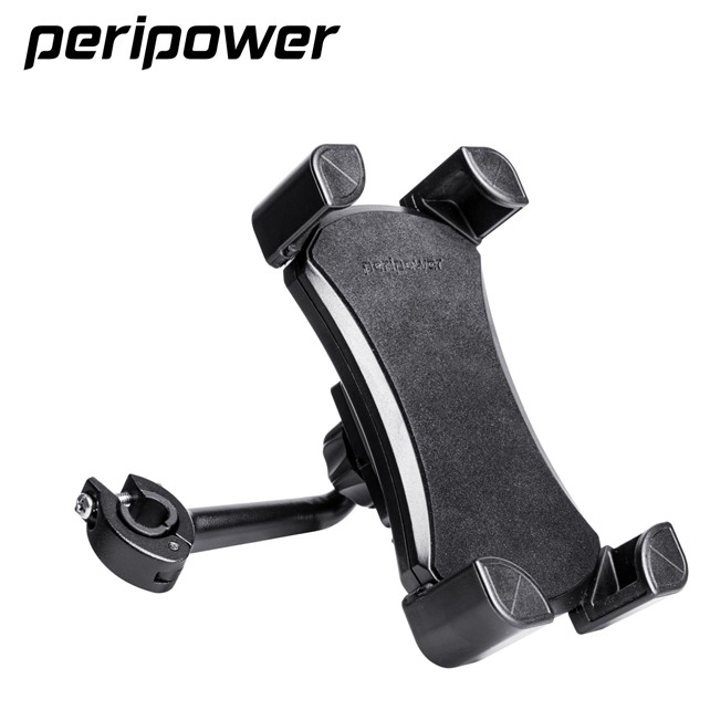 《新品上市》汽車百貨精品【MC-01】PeriPower (4-6.5吋手機) 機車後視鏡圓桿固定式手機支架 手機架商品特色 :★可安裝在機車/電動車的後視鏡圓桿(直徑9~1.6公分以內)上使用，如圖