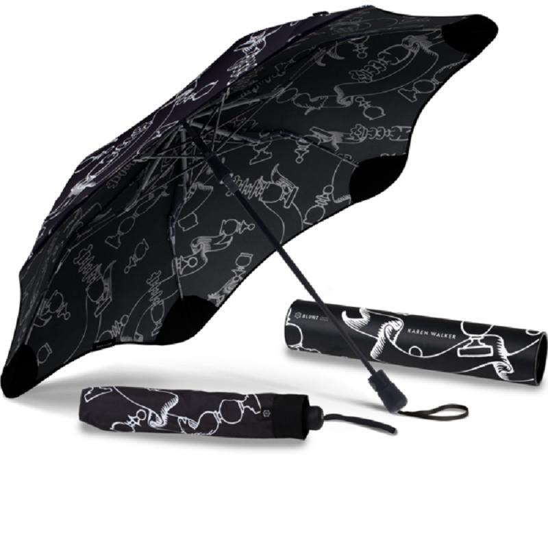 Karen Walker 'Grandmaster'【限量款-復古西洋棋】 XS_METRO時尚折傘