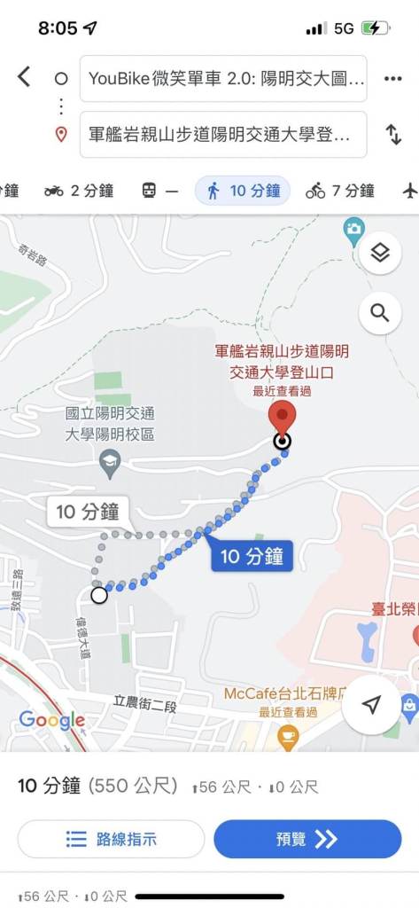 軍艦岩 登山步道