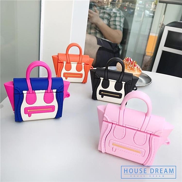 耳機收納包 創意包包無線藍芽耳機套1/2代airpods2軟殼硅膠保護套防摔收納盒子個性潮女 HD