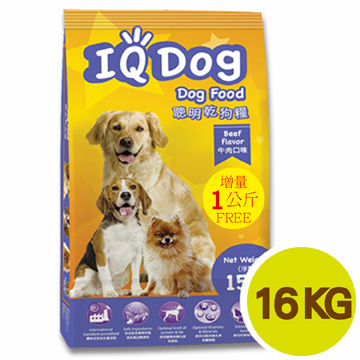 ★增量包★經濟聰明的好選擇：1. 嚴格安全的生產流程2. 符合安全標準所製成的高品質原料3. 提供均衡的維生素和礦物質4. 絕佳的美味口感 ▌其他口味點選按鈕 ▌牛肉口味15kg+1kg(加量包)雞肉