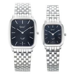 ◎瑞士原裝石英機芯|◎蟬翼超薄錶殼，舒適配戴|◎抗耐磨藍寶石水晶鏡面品牌:Ogival愛其華型號:393LS+393MS使用族群:對錶手錶特性:雙針錶帶材質:不鏽鋼錶帶錶帶材質說明:不鏽鋼錶殼材質:不