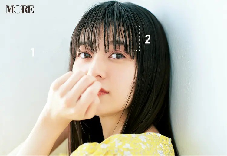 小顔も透明感も叶う 今いちばん可愛い前髪 の作り方教えます