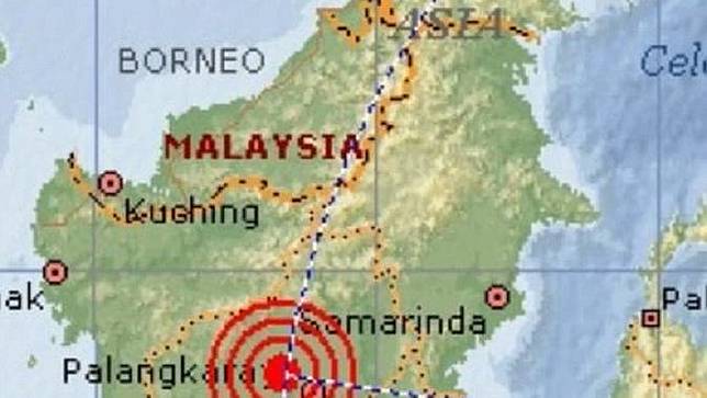 Gempa Kasongan Kalteng Terjadi di Zona Tak Lazim.