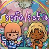 🛍️🍬Toca Boca with Sofia/sofa🍵