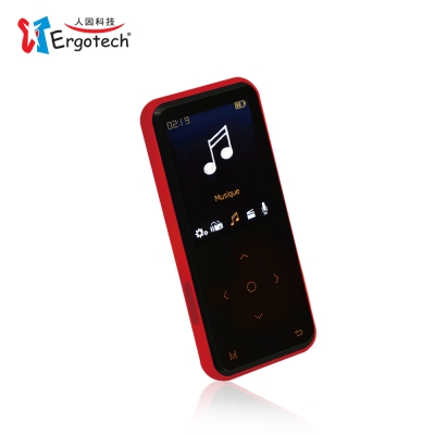 95dB絕佳訊噪比魔幻紅光觸控按鍵1.8大尺寸TFT彩色螢幕完整語言學習功能18小時超長播放電力