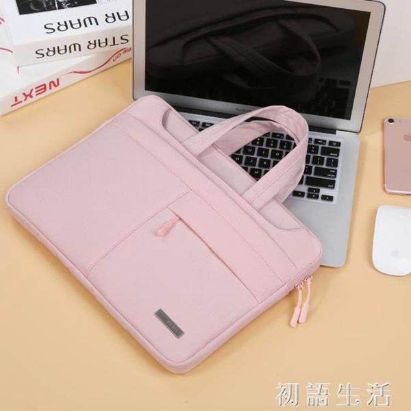 筆記本電腦包手提女13.3寸蘋果聯想華碩戴爾15.6英寸華為榮耀 初語生活