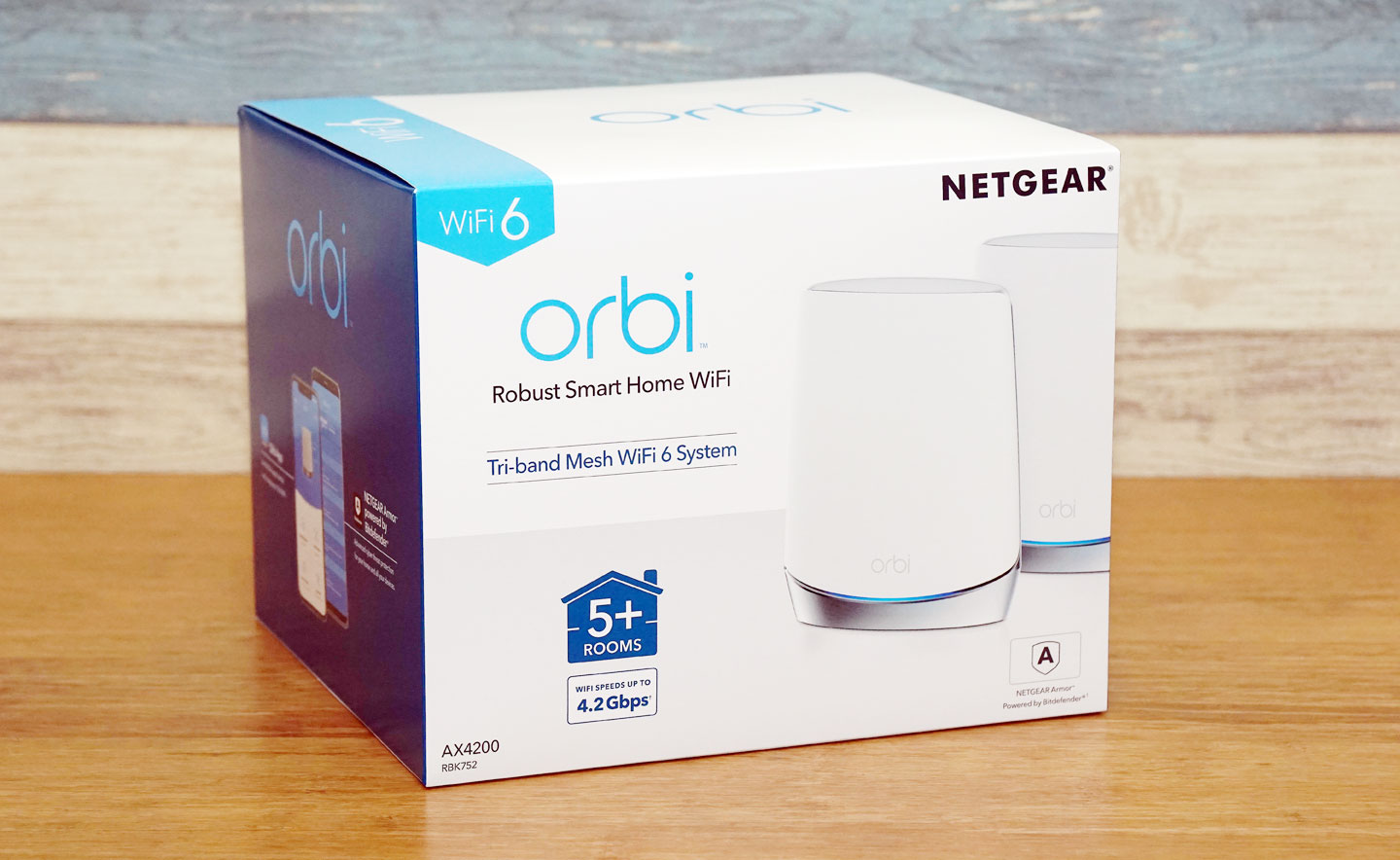 零死角收訊與優異網速：NETGEAR Orbi AX5400 三頻 Wi-Fi 6 延伸系統（RBK752）開箱與深度評測！