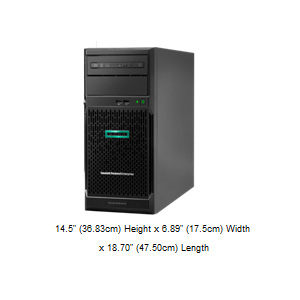 HPE ProLiant ML30 Gen10 伺服器是一款經濟實惠的單插槽直立式伺服器