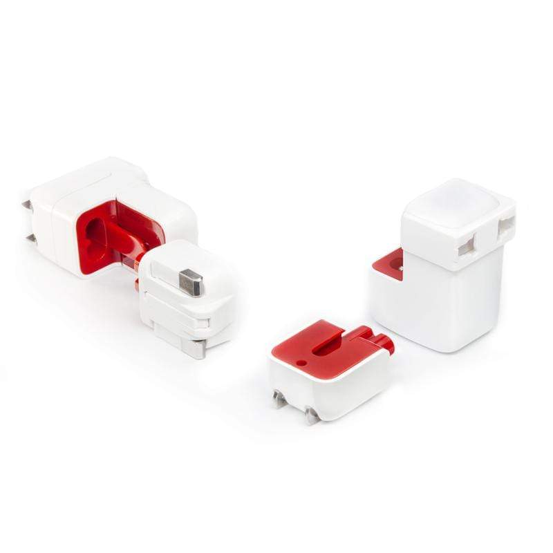 TOFU Traveller ︱完美兼容於MacBook充電器（如MacBook 15“，MacBook 13”，MacBook Air，MacBook Pro ...等皆能全方位支援），光潔的象牙白