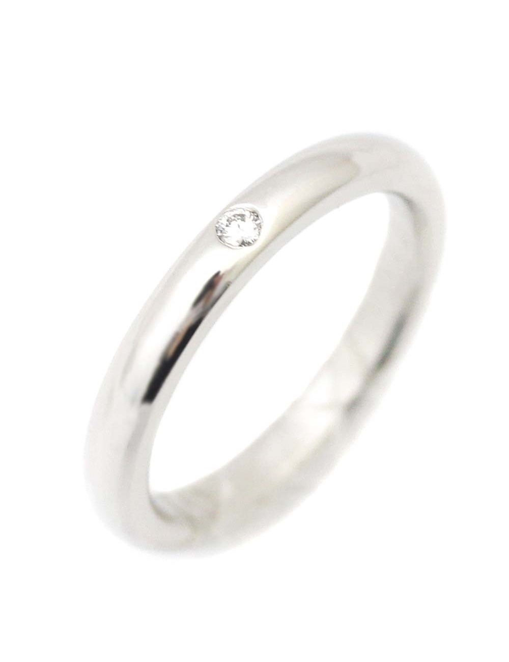 [產品信息] 品牌：TIFFANY＆Co。 類型：堆垛帶 性別：女 顏色：銀色 [尺寸（厘米）] ＃7.5（JP尺寸） 戒指寬度：2.5mm [尺寸（英寸）] ＃7822（JP大小） 環寬：0.1in