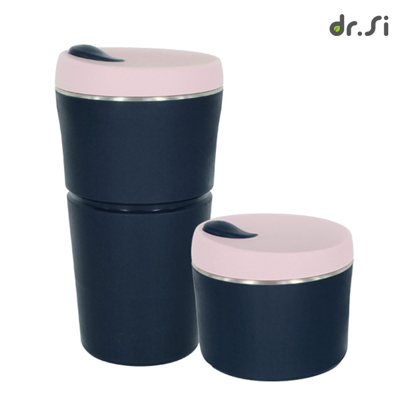 品牌：dr.Si 矽寶巧商品特色▪️ 耐熱耐冰 -40℃ ~ 250℃▪️ 100% 白金矽，不含塑化劑、不含雙酚A (BPA FREE)▪️ 304 不鏽鋼杯口設計，挺立堅固杯身▪️ 輕巧好收摺，方