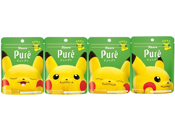 KANRO 甘樂~皮卡丘造型熱帶水果味軟糖(56g) 款式隨機出貨【D102036】，還有更多的日韓美妝、海外保養品、零食都在小三美日，現在購買立即出貨給您。