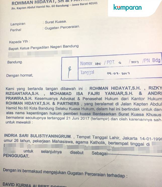 8 Fakta Rumah Tangga Gracia Indri dan David 'NOAH'