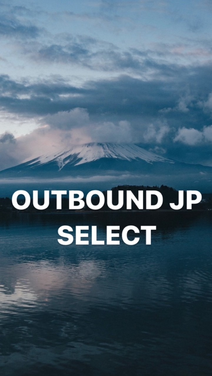 OUTBOUND.SELECT 日本代購