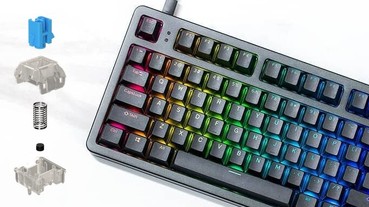 磁力軸類比鍵盤再一發，Keystone搭載更聰明的HID IO控制程式