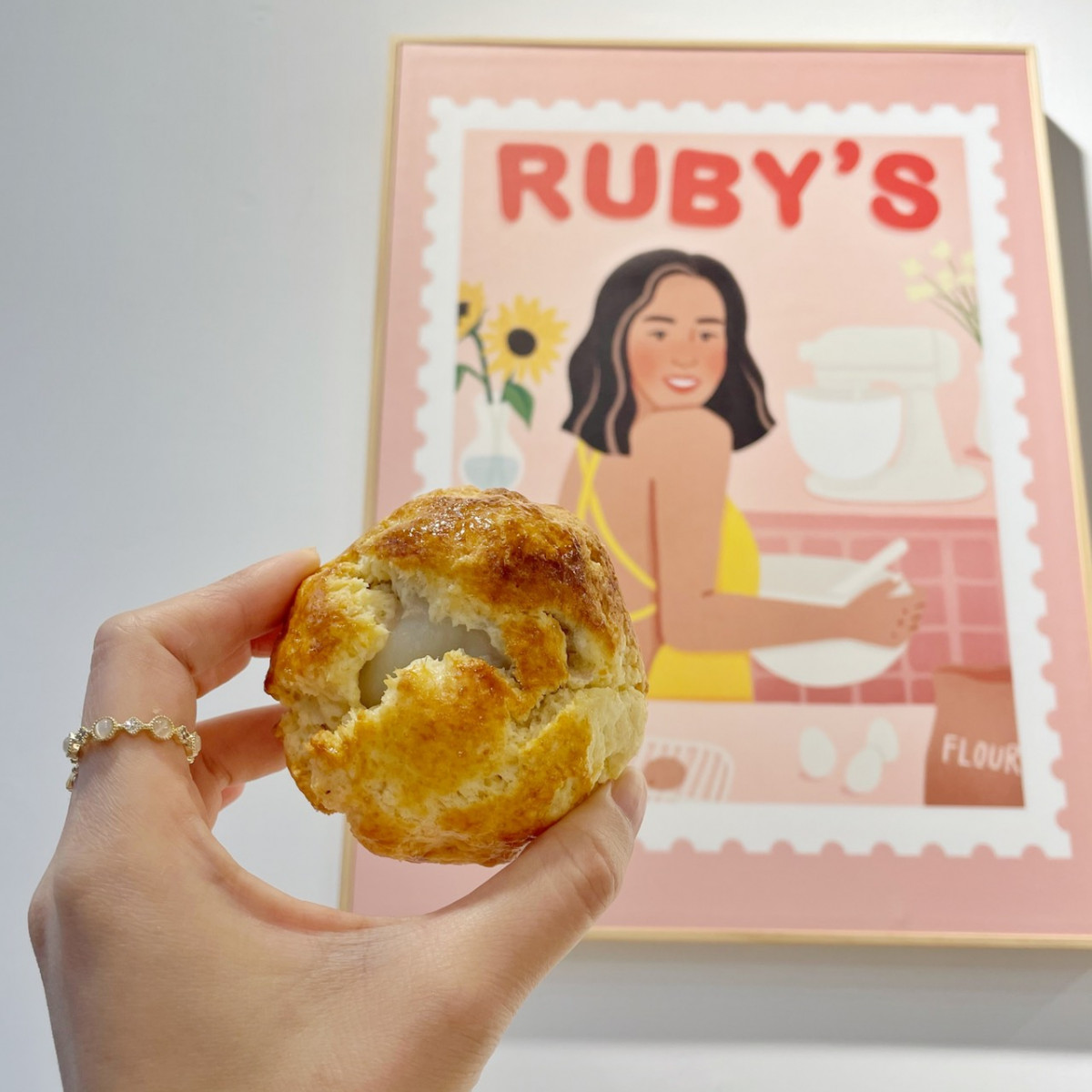 芋泥控快衝！Ruby's開賣芋頭司康