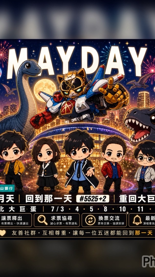 May day 五迷 嘰哩呱啦✨